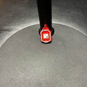 3/$8 Blood Bag Croc Charm